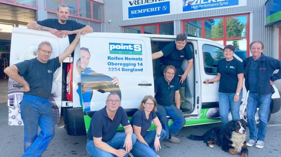 Das Team von Reifen Nemetz GmbH in Bergland